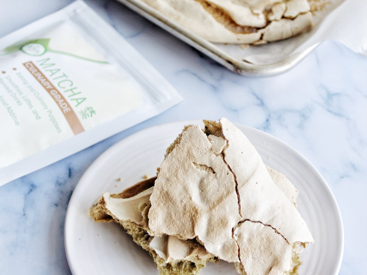 Matcha Meringues